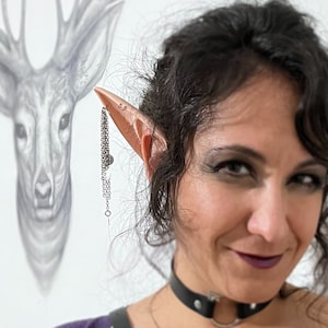 Elf Ears, Long Elf Ears, Elf Fairy Ears, Fairy Pixie Elf, Halloween Sale, Pixie Goblin Ears, Goblin Ears, Elf Cosplay, Mature