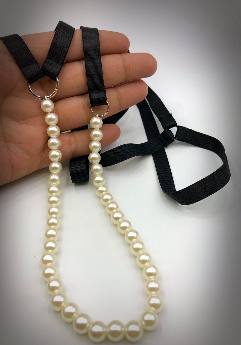 Sexy Sling Shot G String Thong with Pearl Beads Massage Etsy