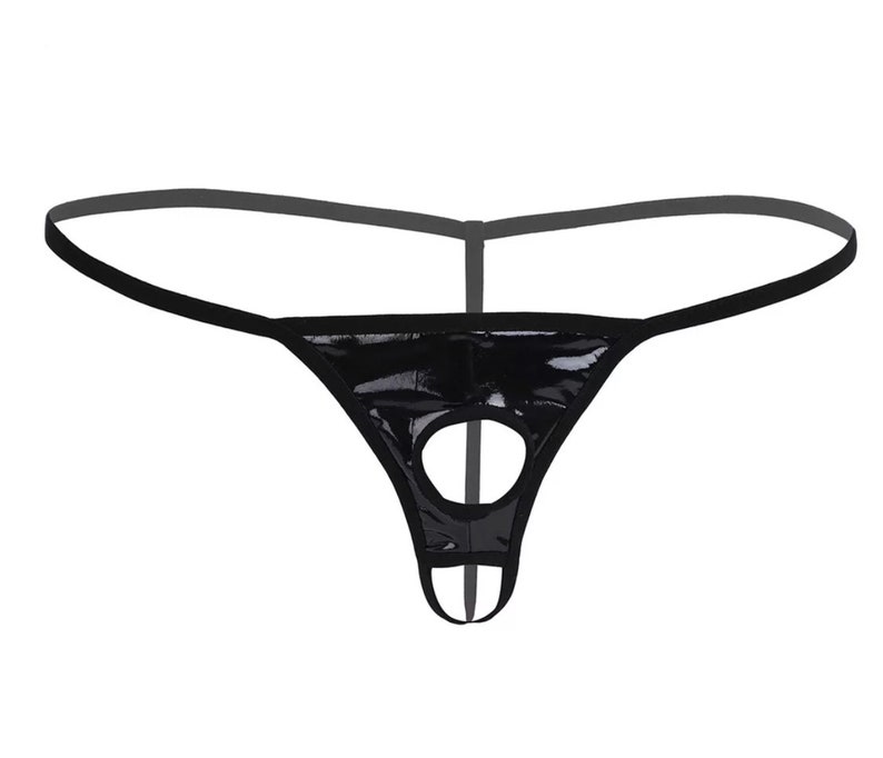 Open Crotch Thong, Men Thong Underwear, Crotchless G String, Sexy Men's