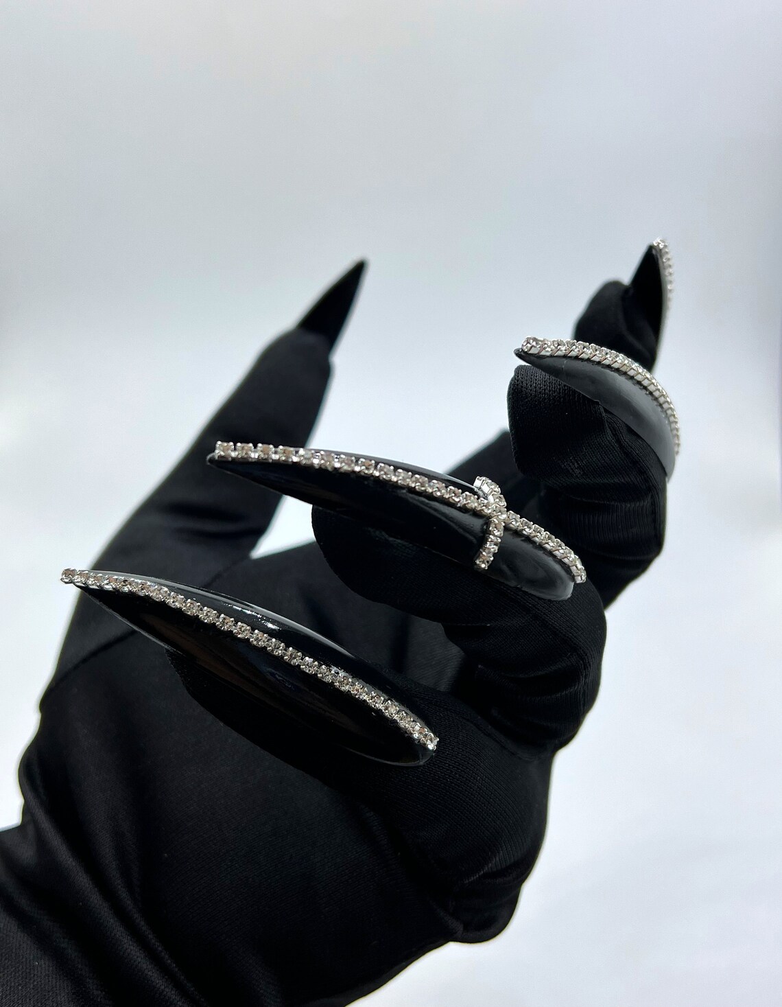 Claw Gloves BDSM Gear Long Nails Gloves Nail Glove Gothic Etsy Israel