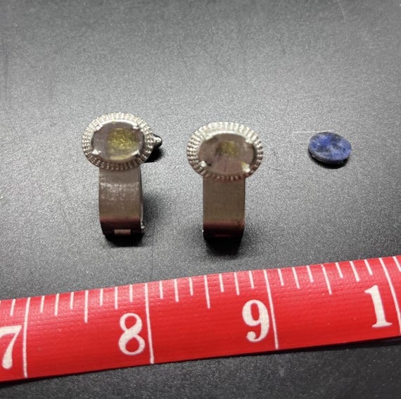 Swank 1.25" Wrap Around Cuff Links Missing Marqui… - image 3