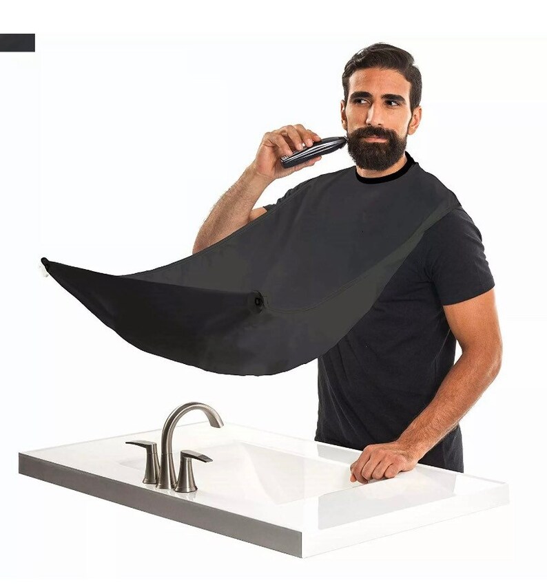 Men Facial Hair Beard Trimmings Catcher Whiskers Bib Shaving Etsy UK