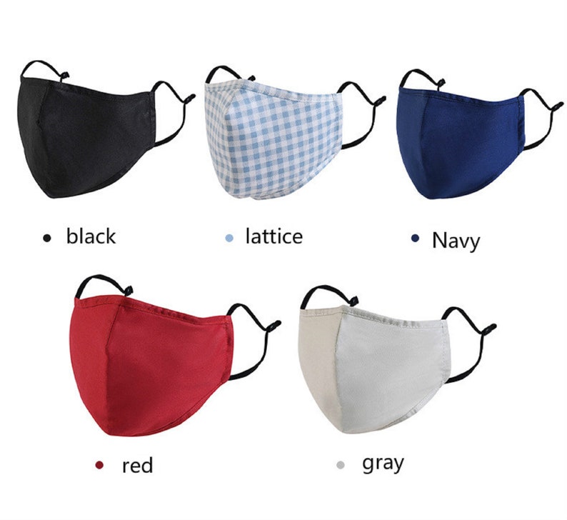 Face Mask / Mouth Mask with filter/Dust Mask/Cotton Mask with image 0