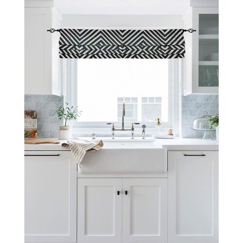 Custom Size Faux Roman Shade Flat Roman Shade Valance Fake Etsy