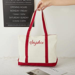 Bestickte Tragetasche mit Reissverschluss,Bestickte Tragetasche,Bestickte Tasche, personalisiertes Geschenk für sie,Weihnachtsgeschenk, Jubiläumsgeschenk