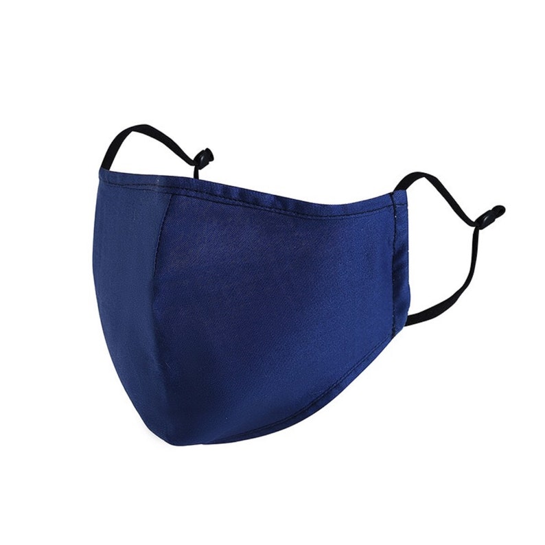 Face Mask / Mouth Mask with filter/Dust Mask/Cotton Mask with Navy blue