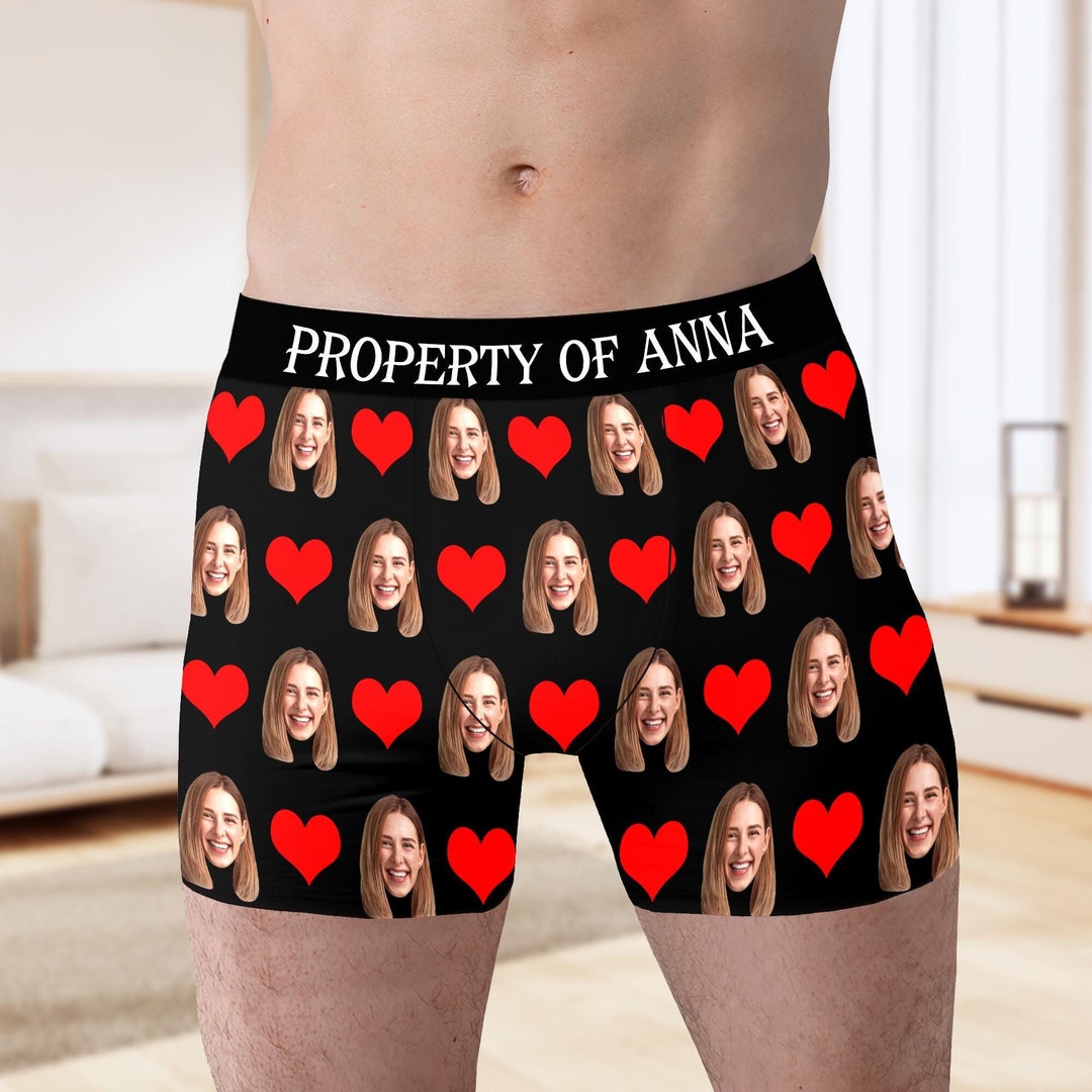Custom Briefs Personalized Face Boxer Briefs: Custom Photo Underwear Gift - Etsy