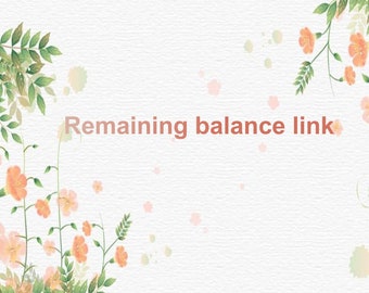 Remaining balance link for #3080594627