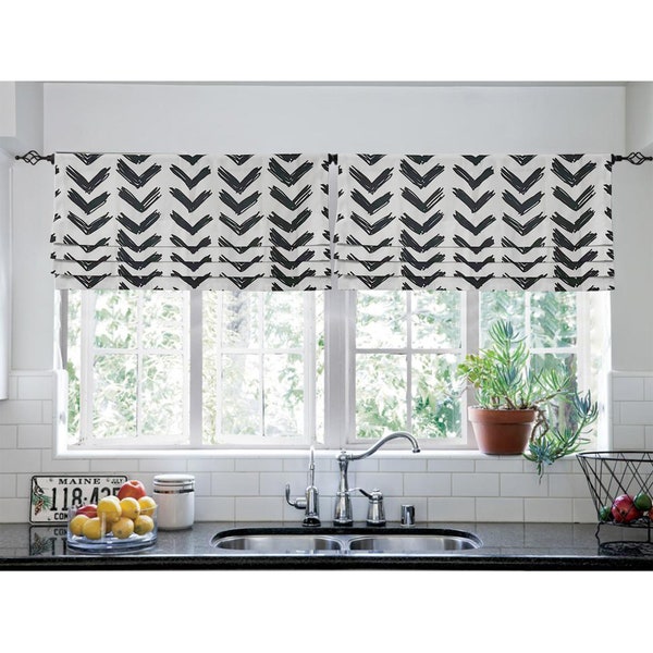 Custom Size Faux Roman Shade Flat Roman Shade Valance Fake Roman Shade Valance- Pattern # GLT-79