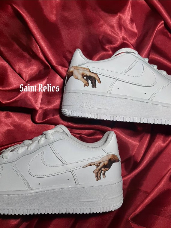 creación de Adam Custom Nike Air force 1 - Etsy México