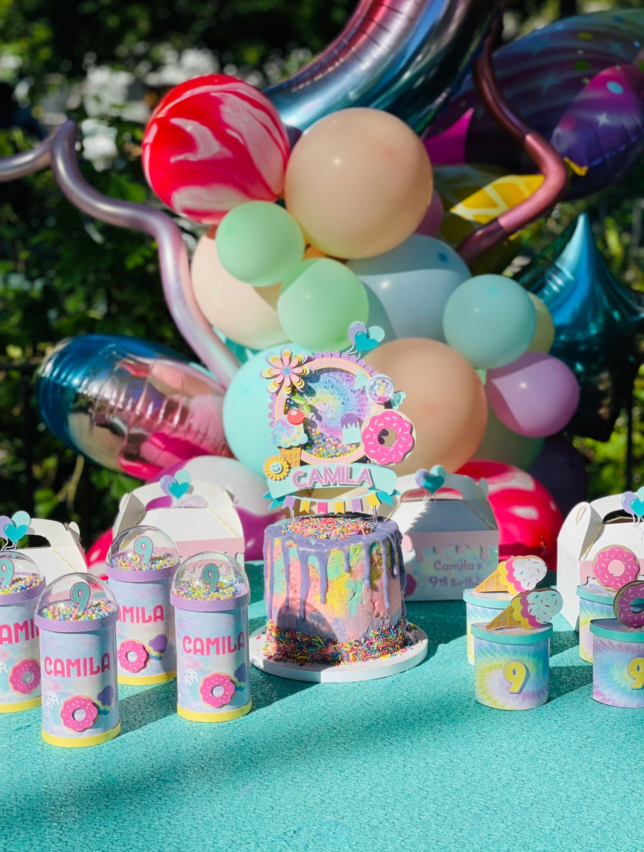 Candy Land Cake Topper