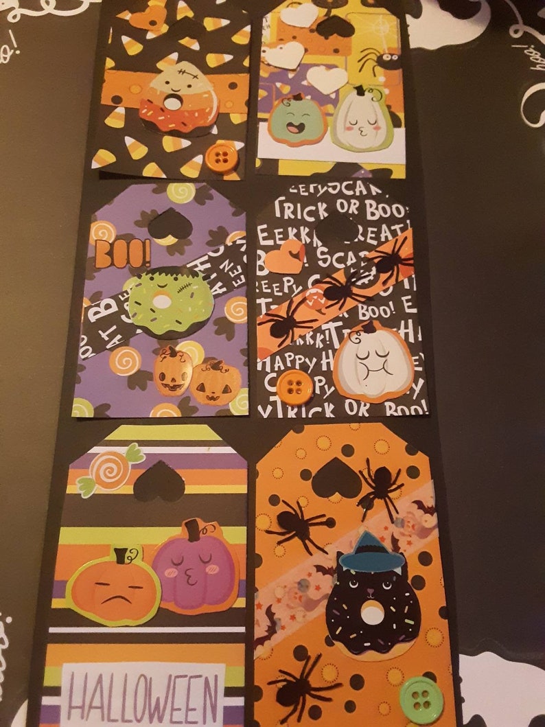 Halloween gift tag