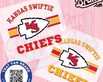 Kansas City Chiefs Swiftie PNG - Football Fan Design (Digital Download)
