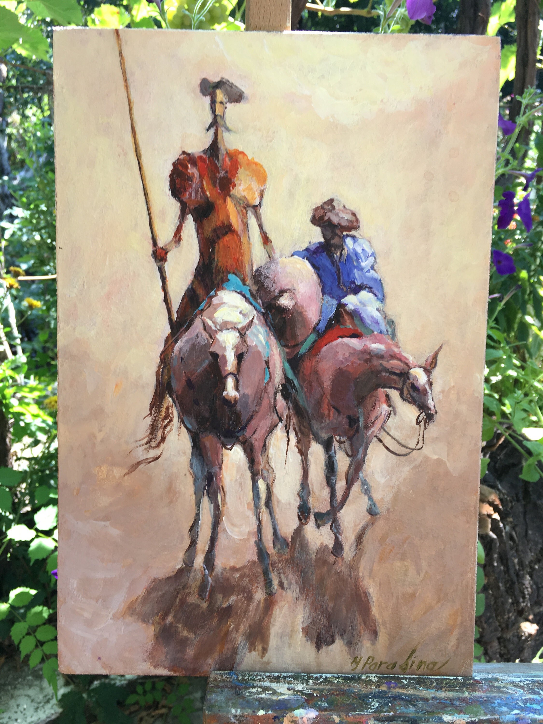 ポピー【アクリル画】 絵画 絵 原画 キャンバス画 抽象画 転がら