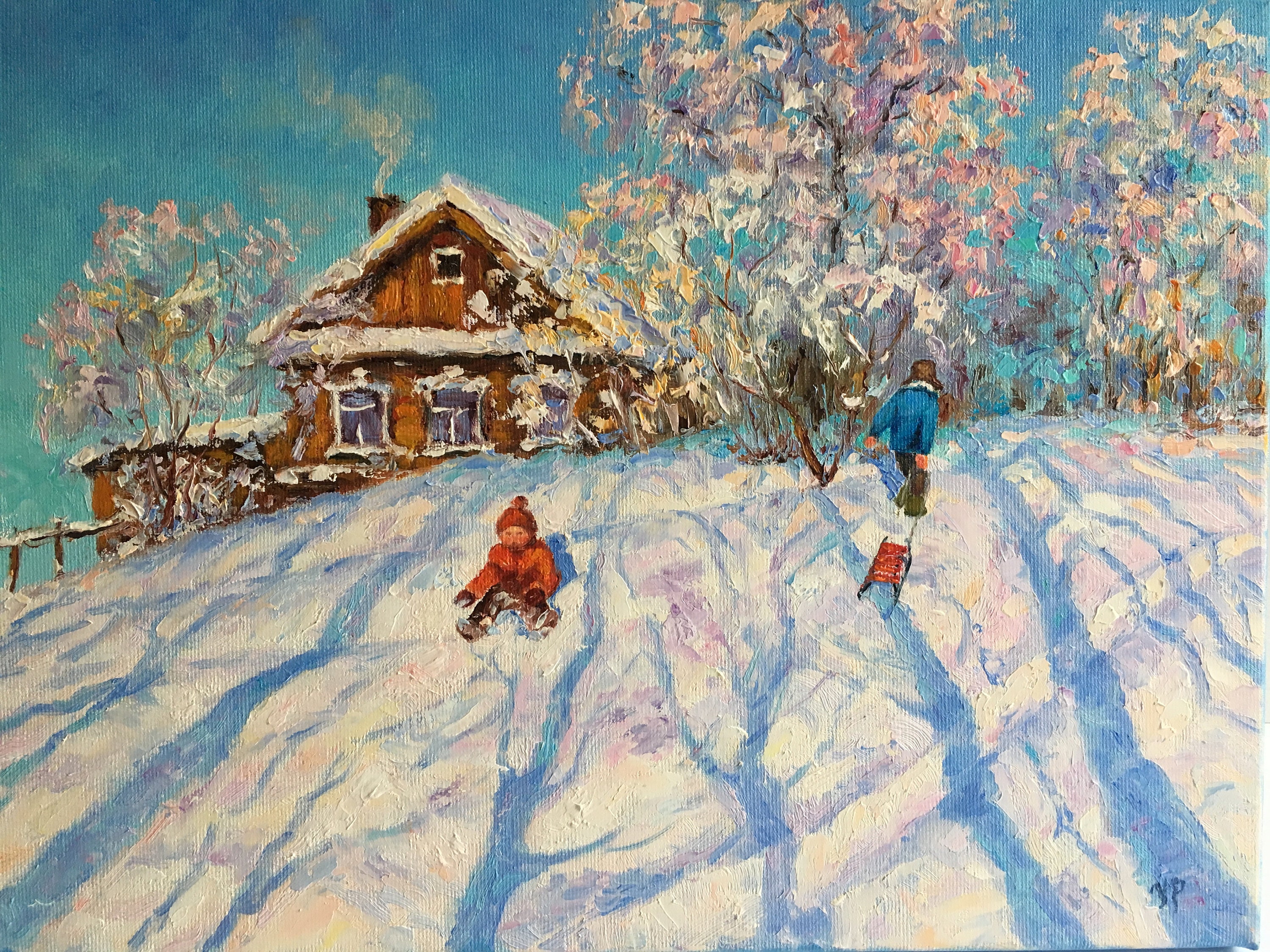 洋書　IMPRESSIONISTS in WINTER 91pAD-6foeL._UF350,350_QL50_.jpg