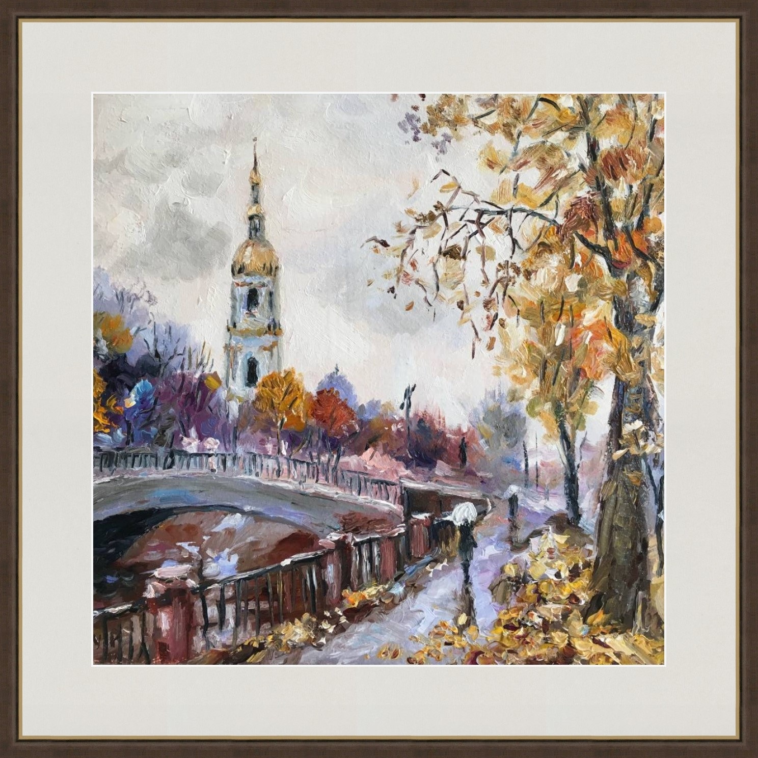 Saint Petersburg/original Oil Painting/russia Travel