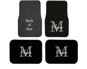 car mats with initials