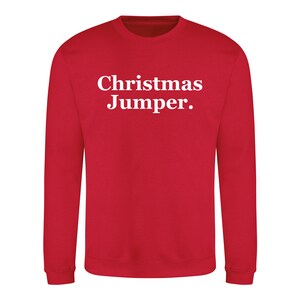 Heren/dames kersttrui, lelijke kersttrui, grappig sweatshirt, feestelijke trui