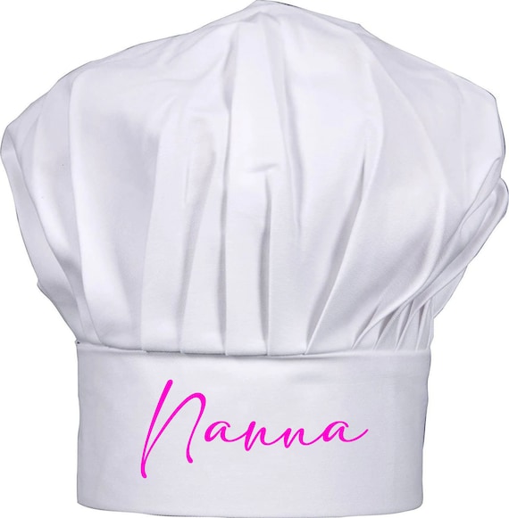 Place4print Personalized Chef Cap Name PLACE4PRINT Embroidered