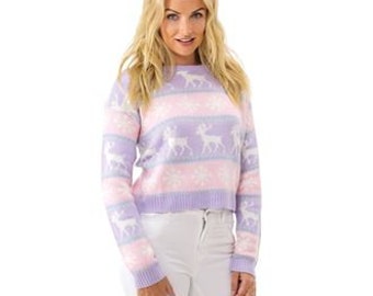 Vintage Wool Turtleneck Sweater Women 