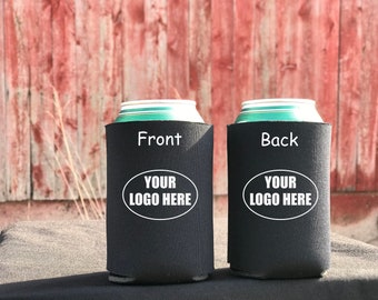 Personalisierter Logo-Dosenkühler, Bier- / Stubbykühler, Getränkeumarmer, ideales Werbeartikel, Business-Getränkehülle, Ihr Firmenlogo hier