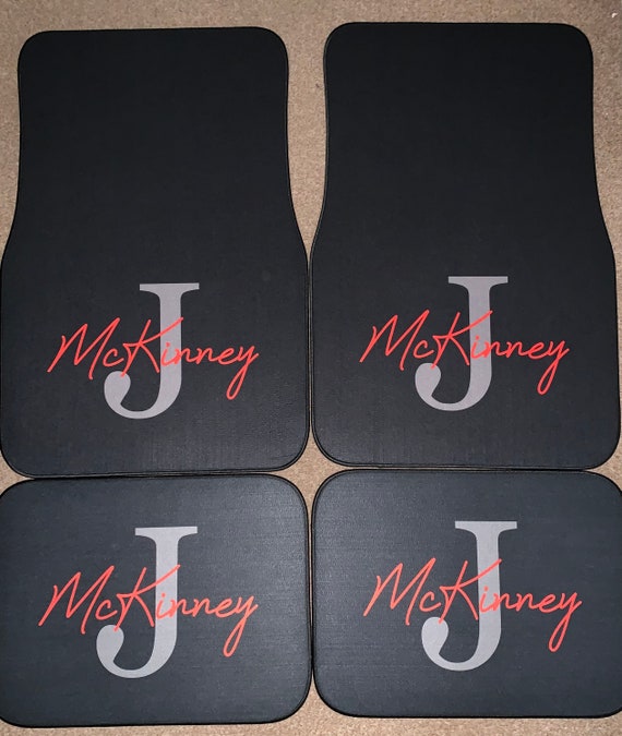 Initial sale car mats
