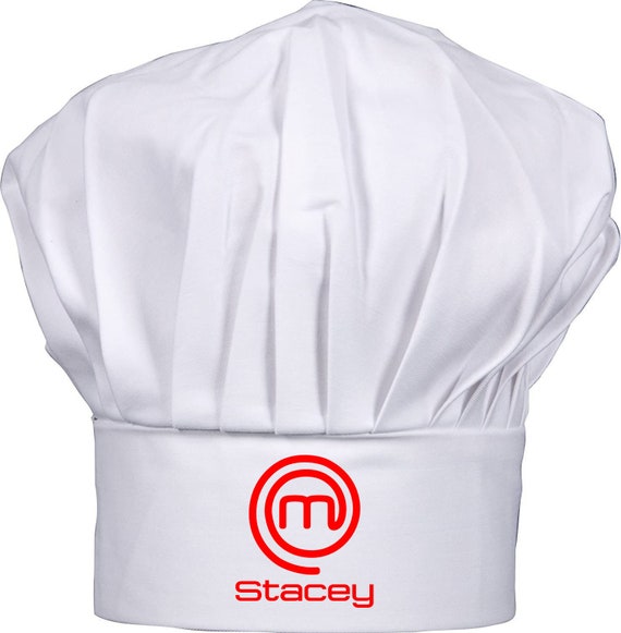 Chapeau de maître cuisinier personnalisé, imprimé sur mesure avec