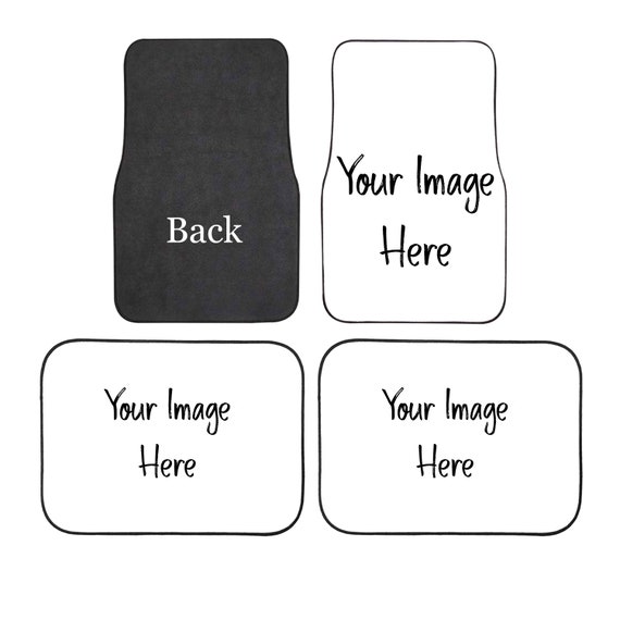 Personalised Custom Printed Car Mats Vehicle Mats Perfect Etsy UK