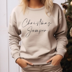 Dames kersttrui, lelijke kersttrui, grappig sweatshirt, feestelijke trui