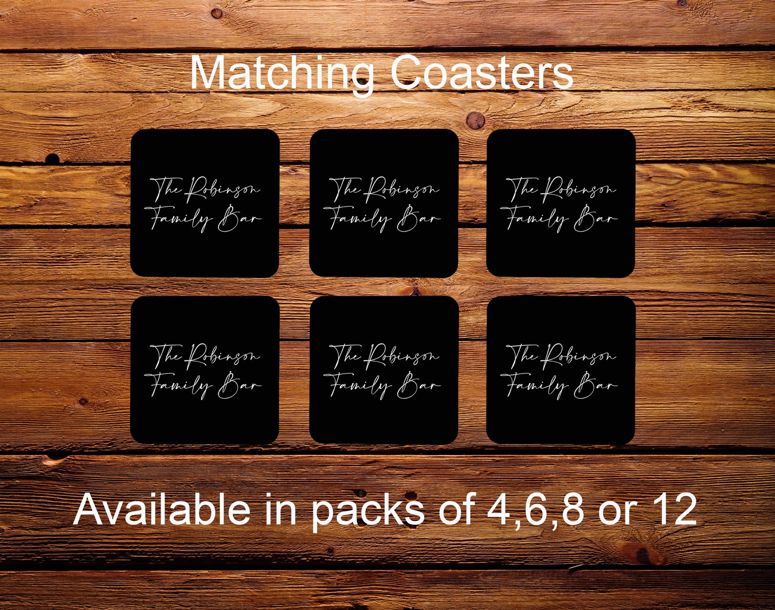 Personalised Bar Runner Mat - Cocktail Bar Neon Bar Runner Mat Pubs & Clubs