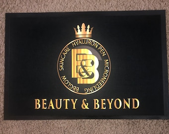 Custom Printed Business/Logo Personalised Doormat, Company Logo Doormat, Welcome Mat