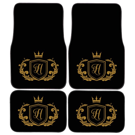 Personalized initial cheap car mats