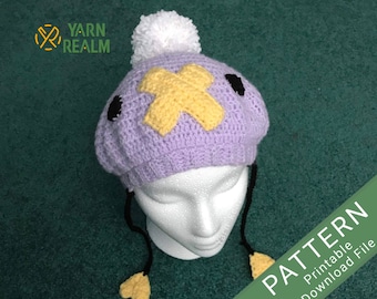 Drifloon Cap Crochet Pattern - US english terms