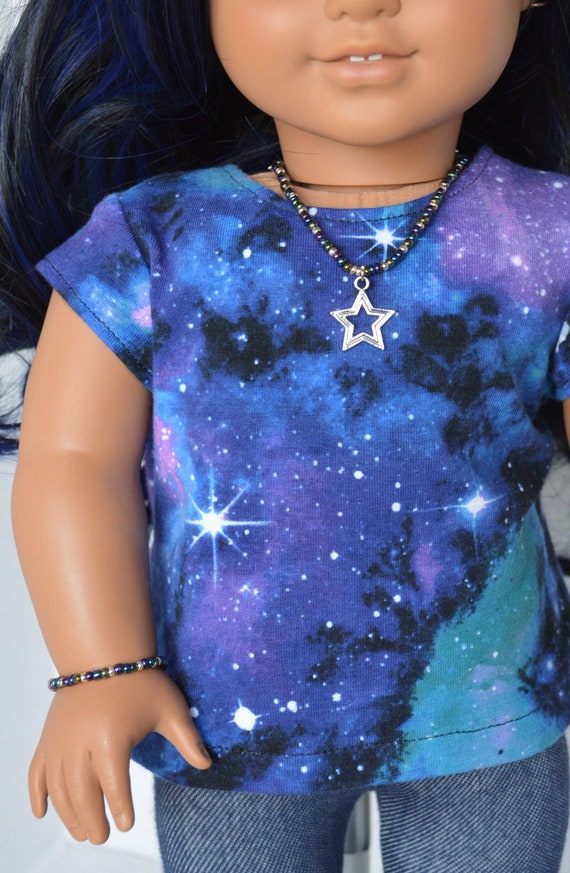 Galaxy Dress Fits 18/" American Girl Doll Clothes