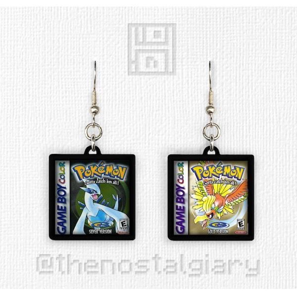 Nintendo Game Boy Color Video Game Earrings