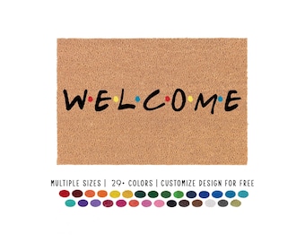 Friends Welcome Doormat: TV Show Doormat, Friends Gift