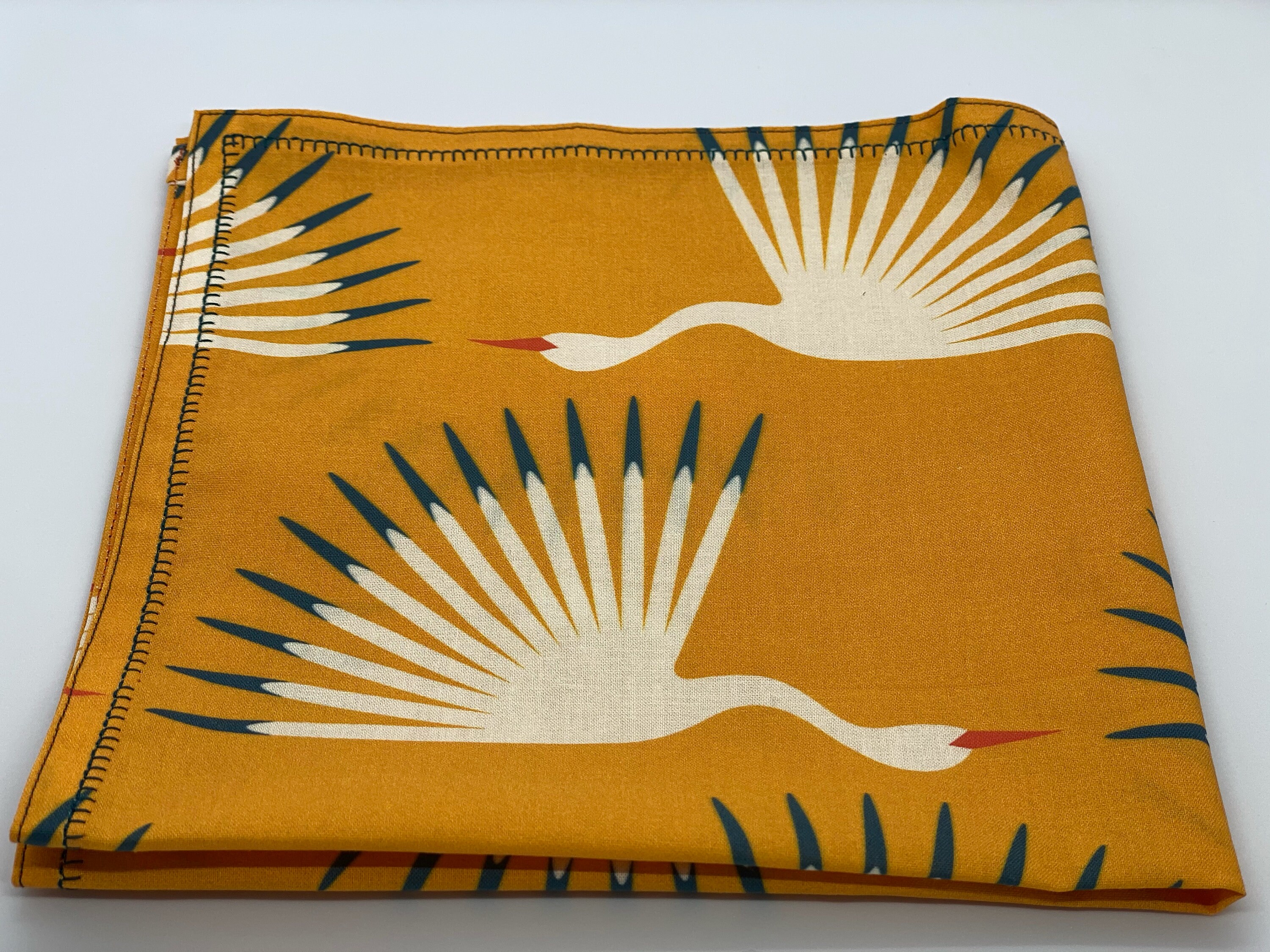 Crane Dinner Napkins Etsy