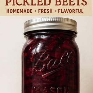 100% All Natural  Beets: Old Fashioned Florida Family Farm (16 oz Jar)