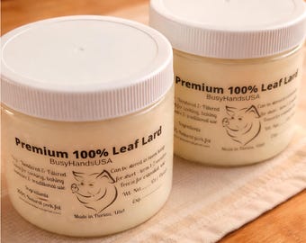 100% Natural Leaf Lard From Small Florida Farm, NON -GMO