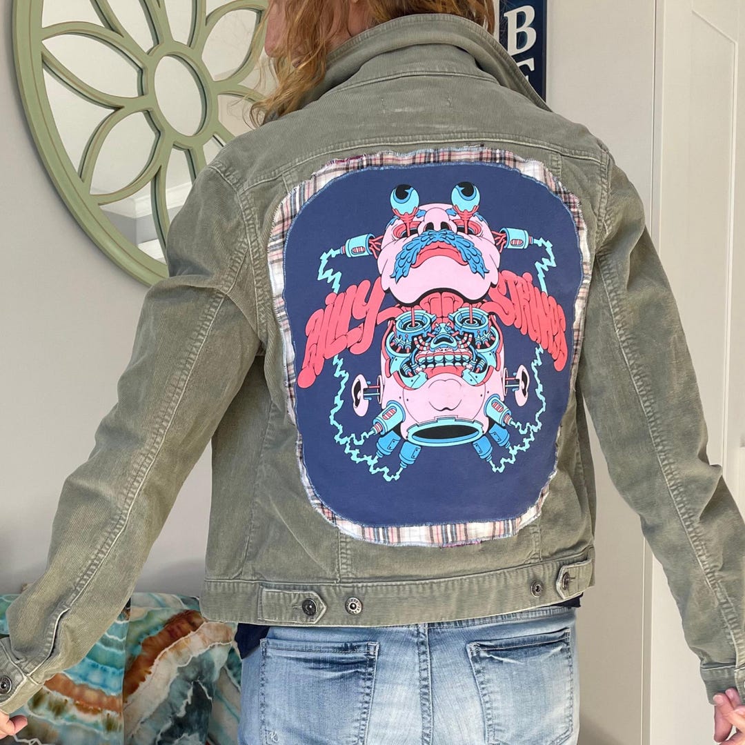 SALE! Billy Strings Upcycled Jacket | Women's Size Medium/large ...