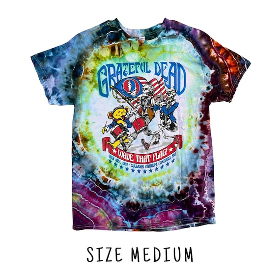 タイダイ グレイトフル・デッド Tシャツ | Mサイズ | 手染め公式グッズ
