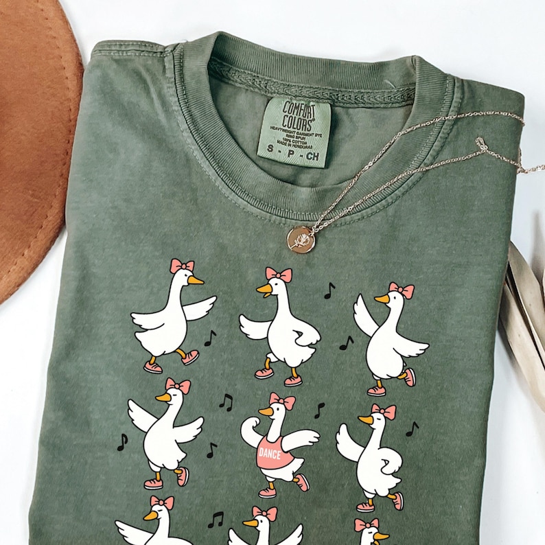 Funny Goose Dance Shirt, Cardio Dance Workout Tee, Comfort Colors Dance Class Top, Goose Lover Shirt, Dance Teacher Gift, Dance Fitness