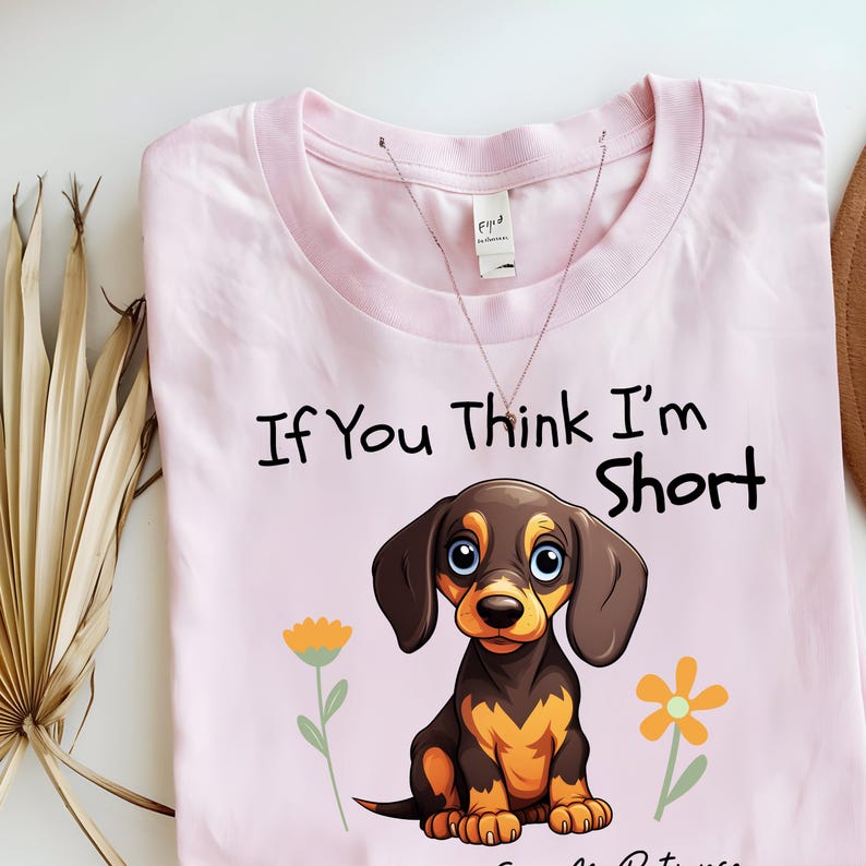 Sarcastic Dachshund Shirt Funny Doxie Tee Short Patience Dog Lover Gift Cute Wiener Dog Shirt Sausage Dog Tee  Dog Mom Shirt Pet Lover Gift