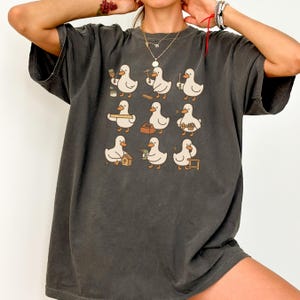 Cute Goose DIY Shirt, Funny Home Improvement Tee, Comfort Colors Handyman Gift, Tool Belt Goose Shirt, DIY Project Lover Top