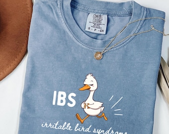 Funny Irritable Bird Syndrome Shirt: IBS Spoonie Tee