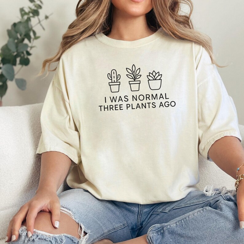 Funny Gardener Shirt Comfort Colors, Plant Lover Tee, Gift for Plant Moms, House Plant Shirt, Succulent Lover Shirt, Gift for Plant Lover