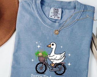 Tut mir leid, ich bin spät dran, ich habe mehr Pflanzen T-Shirt bekommen, lustiges Gänse Pflanzen Mutter T-Shirt, süßes Pflanzen Dame Shirt, Sukkulenten Liebhaber Geschenk Top