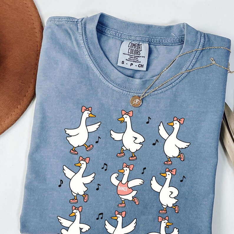 Funny Goose Dance Shirt, Cardio Dance Workout Tee, Comfort Colors Dance Class Top, Goose Lover Shirt, Dance Teacher Gift, Dance Fitness