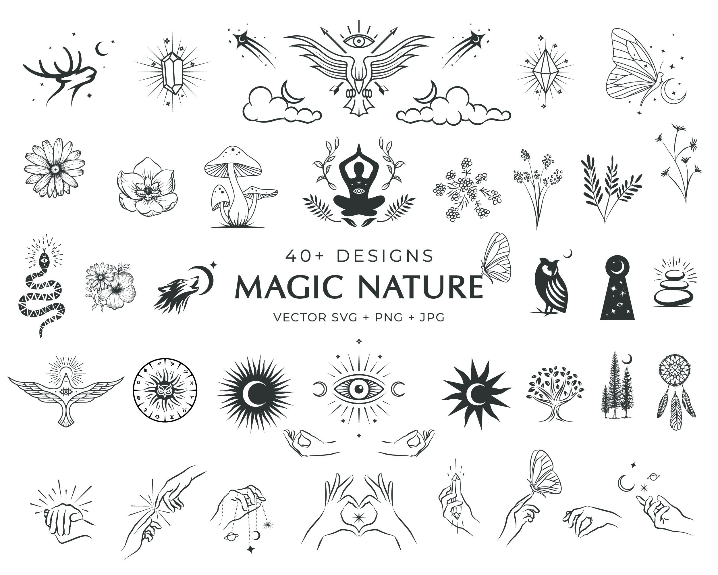 Magic Nature Vector Icon picture