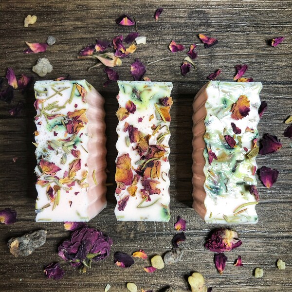 Empath Protection Ritual Bath Soap- Available in Goat Milk & NEW Vegan Shea Butter Soap Bars- Wash Negative Energy Away